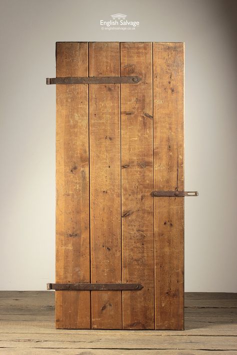 Rustic Wood Doors, Plank Door, Rustic Door, Reclaimed Doors, Old Stone Houses, Farmhouse Doors, Antique Garden, Stable Door, Shed Doors