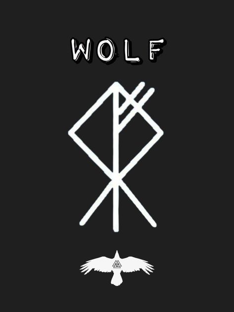 Tattoo Ideas Viking Symbols, Viking Wolf Symbol, Slavic Symbols Meaning, Viking Wolf Tattoo, Russian Symbols, Jay Tattoo, Viking Symbols And Meanings, Norse Symbols, Native American Symbols