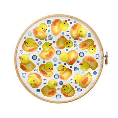 Funny Cross Stitch Patterns, Rubber Ducks, Cross Stitch Bird, Pixel Pattern, Cute Cross Stitch, Crochet Cross, Cross Stitch Samplers, Simple Cross Stitch, Modern Cross Stitch Patterns