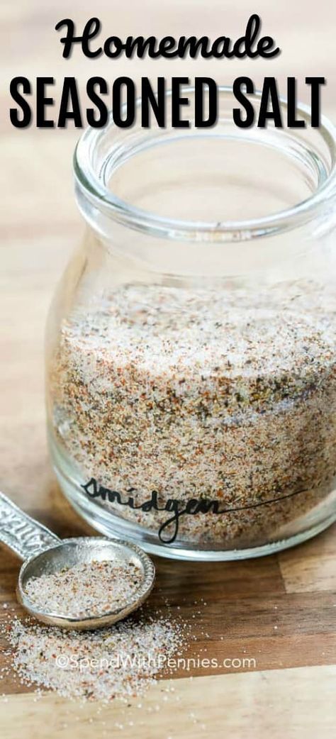 Seasoned Salt Recipe, Homemade Seasoned Salt, Seasoning Salt Recipe, Beef Roasts, Homemade Seasoning Salt, Homemade Ranch Seasoning, Homemade Dry Mixes, Homemade Taco Seasoning Recipe, Homemade Seasoning