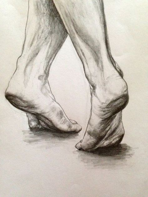 Dancer Artwork, Feet Drawing, Pencil Drawing Tutorials, Figure Sketching, Art Minimaliste, Ink Drawings, A Pencil, Drawing Prints, Minimal Art