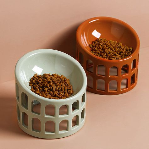 Retro Earth, Witch Hut, Pet Food Bowl, Kitchen Wear, Ceramic Food, Cat Ideas, Tanah Liat, Keramik Design, Pet Boutique