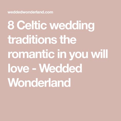 Celtic Wedding Dress Irish, Modern Western Wedding, Celtic Wedding Traditions, Irish Wedding Vows, Scottish Wedding Traditions, Celtic Wedding Dress, Irish Wedding Traditions, Ireland And Scotland, Rustic Beach Wedding