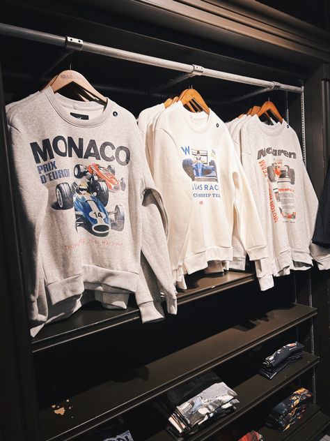 Vintage F1 Merch, Formula One Merch, F1 Merch Aesthetic, Monaco Sweatshirt, F1 Clothes, Formula 1 Merch, F1 Merch, Cars Clothes, Car Apparel