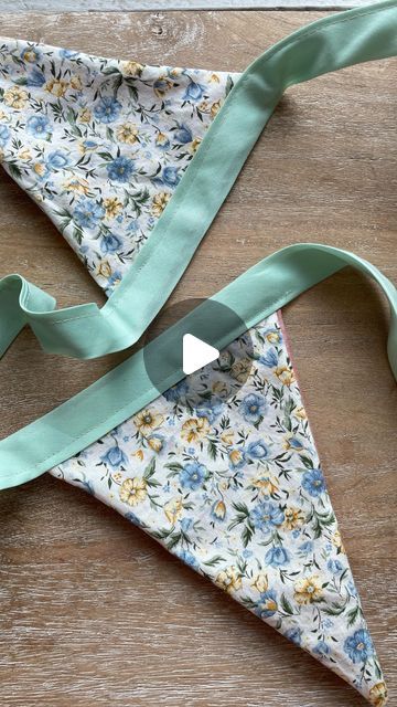 81K views · 6.1K likes | Callee Peek on Instagram: "Easy Sew Easter Bunting 🌷🐇 Also a great scrap buster project! I think handmade decorations just make everything sweeter. I love thinking about where I got the fabric and when. 

They definitely don’t always turn out perfect but I’d choose handmade any day! This beginner sewing project is perfect for adding that handmade 🤌 to your Easter decor 🐰🐰 Easy one day project for beginner sewists looking for a fun spring sew🌷

Bunting instructions:
1. Make a triangle template. I used a piece of paper and measured 1.5 inches in from both edges of the long side. Then measured half way down on the opposite long side of the paper. Connect your dots and boom a triangle (thank you geometry) ready to go! I hope that makes sense! 

2. Pick out your f Banner Sewing Pattern, Sewing Bunting, Sew Bunting, Granny Bunting Triangles, Diy Bunting Banner Fabric, Sew Bunting Banner, Easter Bunting, Triangle Template, Spring Sewing