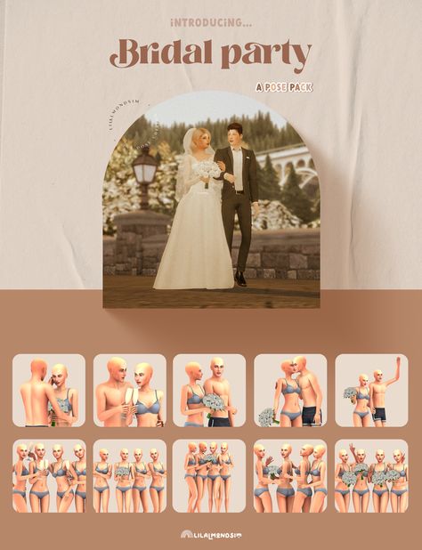 Sims 4 Wedding Poses, Sims 4 Photography, Sims 4 Couple Poses, Sims 4 Stories, Sims Poses, Ts4 Poses, Bridal Party Poses, The Sims 4 Cabelos, Sims 4 Family