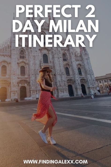 Make the most of your time in Milan with our detailed 2-day itinerary! Discover iconic attractions like the Duomo, Sforza Castle, and vibrant neighborhoods while indulging in Milanese cuisine. Ideal for travelers looking to experience the best of this stylish city in a short time. Milan Itinerary, Sforza Castle, Things To Do In Milan, To Do In Milan, St Ambrose, Galleria Vittorio Emanuele Ii, Italy Itinerary, Explore Italy, Italy Travel Tips