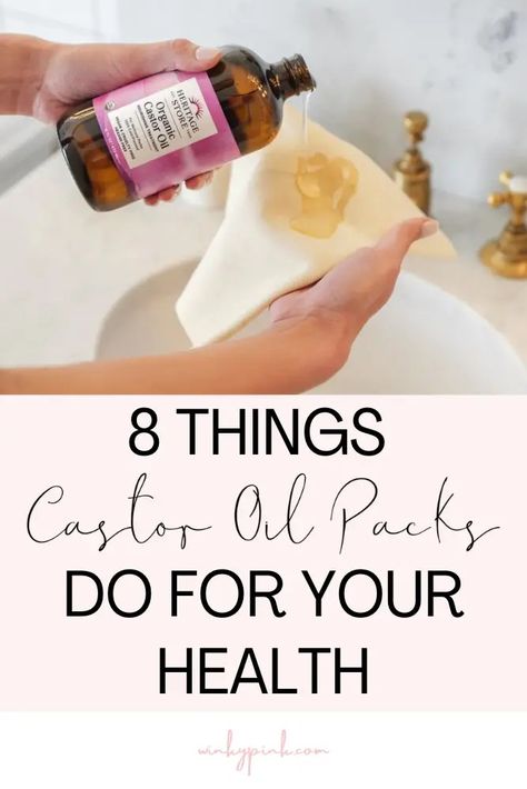 8 Things That Castor Oil Packs Do For Your Health - Winky Pink Castor Oil Pack Benefits, Benefits Of Castor Oil, Castor Oil Uses, Castor Oil Benefits, Castor Oil Packs, Magnesium Benefits, Essential Oils Health, Blemish Remover, Oil Benefits