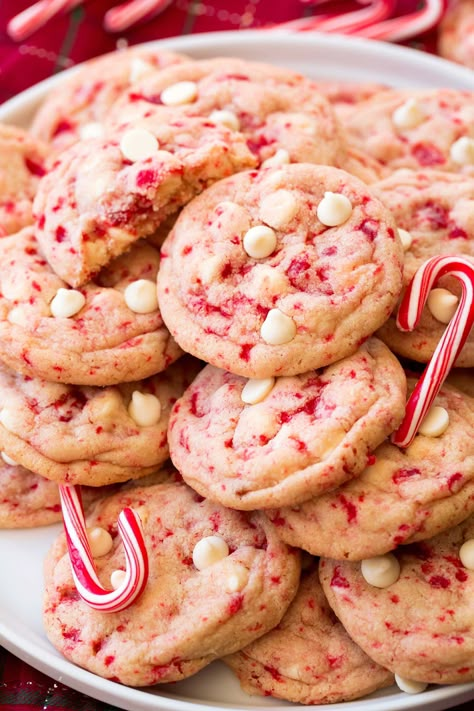 Peppermint Cookies Recipe - Cooking Classy Pepermint Cookies, Snowdrop Cookies, Peppermint Cookies Recipe, Peppermint Cookie Recipe, Recipes Baked Goods, Lunch Lady Brownies, Bone Apple Teeth, Chocolate Chip Dip, Cookies 2023