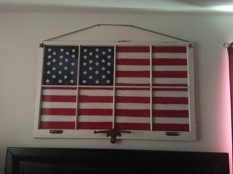 My 8 pane painted window flag Nursing Home Activities, Window Painting, Home Activities, Nursing Home, Sunday Funday, Country Flags, Nursing, Home Ideas, Craft Ideas