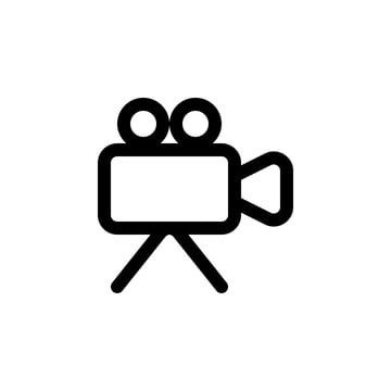 Client Cam Icon, Video Camera Icon, Film Vector, Movies Icon, Movie Vector, Record Icon, News Icon, Cinema Icon, Camera Vector