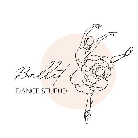 Ballet Dance Studio Design, Dance Logos Ideas, Dance Studio Logo Ideas, Ballet Logo Design, Dance Studio Logo Design, Dance Logo Ideas, Dance Company Logo, Dance Logo Design, Dance Graphic Design