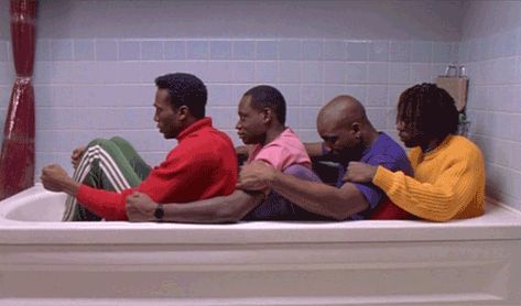 Cool Runnings bathtub scene! Black, Running, Wrestling, Cool Runnings, Sumo Wrestling, It Cast, Good Things