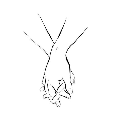 Mains Couple, Simbols Tattoo, Draw Everyday, Holding Hands Drawing, Lovers Hands, Cool Pencil Drawings, Line Art Tattoos, Cute Couple Drawings, Wall Decor Design