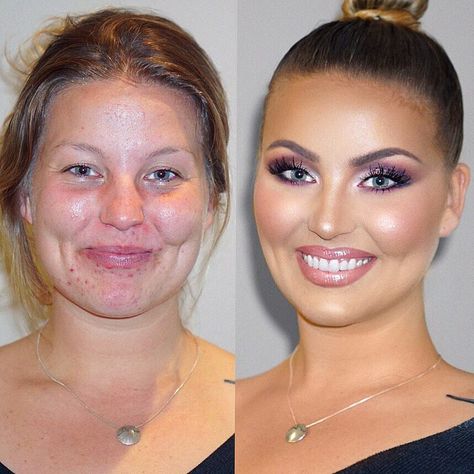 Makeup Contouring, Celebs Without Makeup, Makeup Before And After, Power Of Makeup, Pinterest Makeup, Braut Make-up, Makeup Hacks, Makeup Transformation, Makeup Makeover