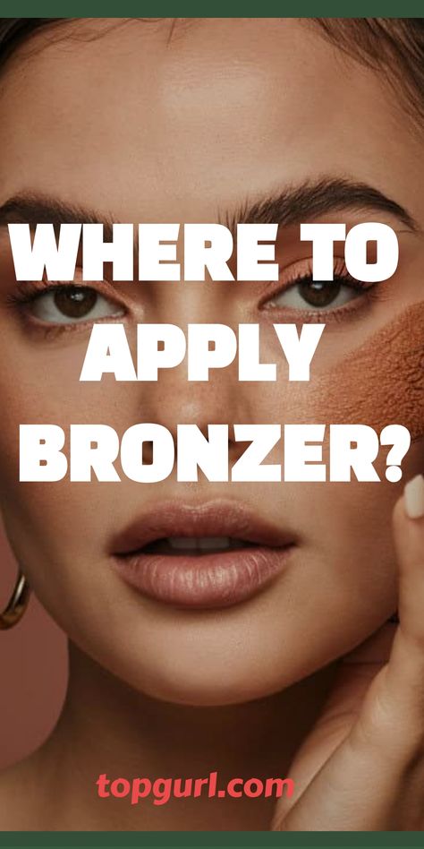 Where Do I Apply Bronzer? Your Bestie’s Guide to that Sun-Kissed Glow How To Use Bronzer Powder, How To Apply Liquid Bronzer, Where Does Bronzer Go On Your Face, Where To Put Bronzer On Face, Where To Put Bronzer, Where Does Bronzer Go, Where To Apply Bronzer, Bronzer Makeup Tutorial, Applying Bronzer