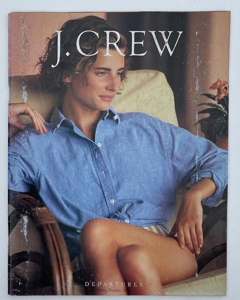 @lostjcrew • Instagram photos and videos J Crew Catalog, J Crew Summer, Preppy Handbook, Outfit Inspiration Women, J Crew Style, Vintage Ads, Outfits Casuales, Timeless Classic, 90s Fashion