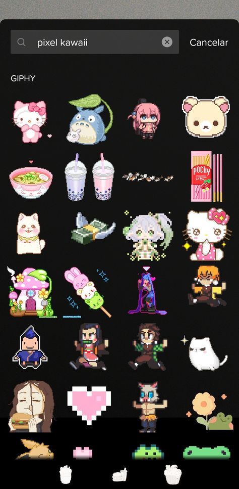 Kawaii pixel sticker from tiktok 🐱 Cute Tiktok Stickers Search, Tiktok Stickers Search, Kawaii Instagram Stickers, Instagram Sticker Codes, Tiktok Stickers, Minecraft Stickers, Insta Stickers, Imessage Sticker, Instagram Code