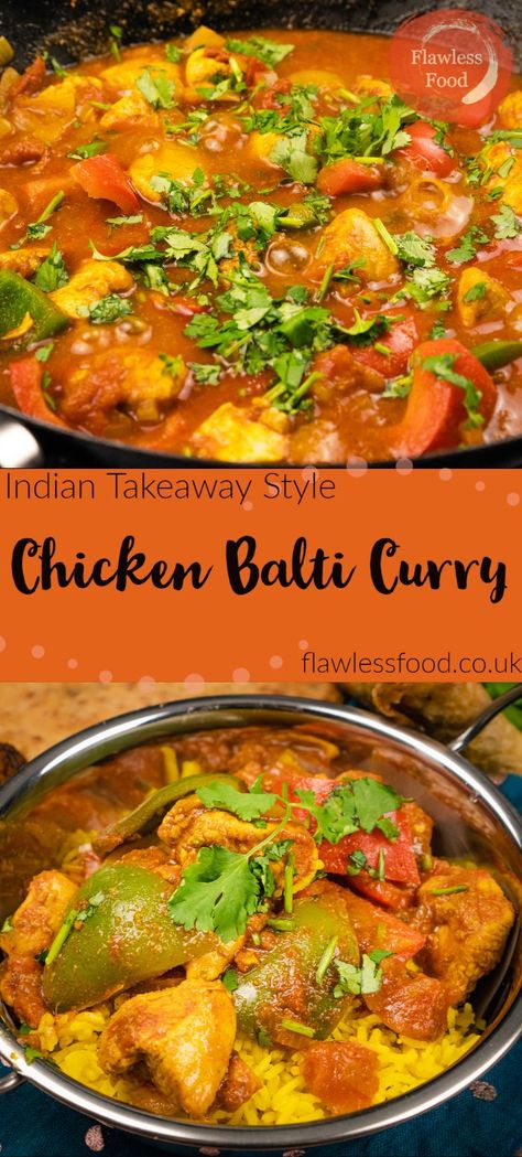 Indian Chicken Curry Recipe Easy, Chicken Balti Curry Recipe Indian, Balti Chicken Curry Recipes, Balti Curry Recipe, Balti Recipe, Curry Ideas, Chicken Balti, Indian Side Dishes, Ziva David