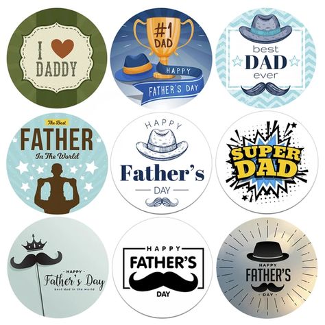 Gelukkige Vadersdag, Cricut Fashion, Diy Father's Day Decorations, Fathers Day Decorations, Happy Fathers Day Cake, Father Days, Happy Birthday Clip Art, Father's Day Stickers, Cupcake Toppers Free