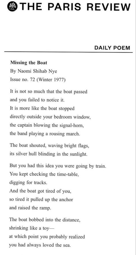 Naomi Shihab Nye Poems, Naomi Shihab Nye, Boating Quotes, Word Vomit, Fortune Cookies, Poetry Words, Favorite Words, The Boat, Pretty Words