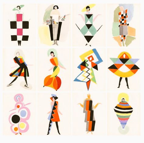 1930s Clothing, Sonia Delaunay, Art Appliqué, Calendar 2022, Clothing Designs, Art Historian, Art Posters, Cubism, French Artists