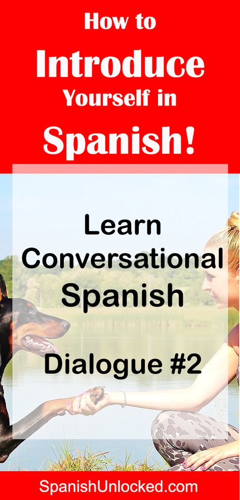 Learn Everyday, Conversational Spanish. Fun and Easy ways to become fluent fast! Let's learn how to introduce yourself in Spanish! Spanish Tips, Conversational Spanish, Practice Spanish, Spanish Notes, Learn Everyday, How To Say Hello, Learn Spanish Free, Speaking Spanish, Basic Spanish