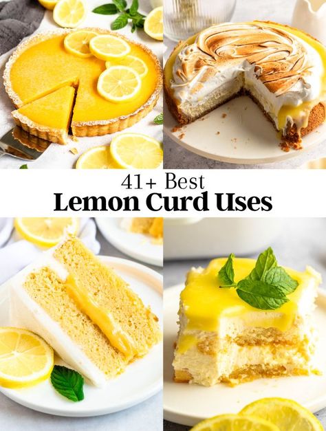 What To Do With Extra Lemon Curd, Lemon Curd Pastry, Homemade Lemon Curd Recipe, Recipes To Use Lemon Curd, Lemon Curd Uses Ideas, How To Use Lemon Curd, Desserts Using Lemon Curd, Lemon Curd Pie Recipe, Recipes Using Lemon Curd Ideas