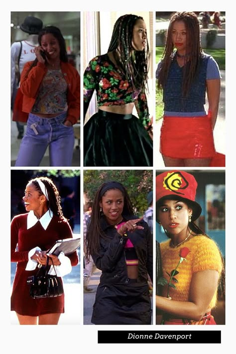 Deon From Clueless Outfits, Dion Clueless Outfits, Dione Davenport Outfits, Dionne Davenport Outfits, Hilary Banks Outfits 90s, Dionne Clueless Outfits, Dionne Clueless, Dionne Davenport, Clueless Style