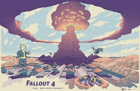 Light Film Posters Illustration, Fallout 4 Wallpapers, Fallout Party, Fallout Wallpaper, Ink Drawing Techniques, Fallout Fan Art, Fallout Concept Art, Future Poster, Fallout Art