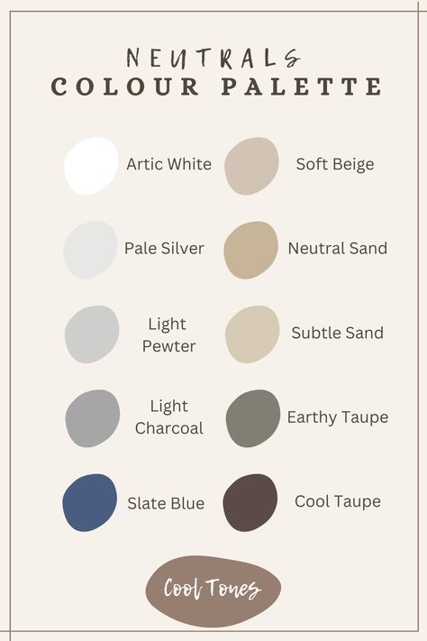 Cool Toned Neutrals, Warm Undertone Color Palette, Cool Tone Neutrals, Neutral Wardrobe Aesthetic, Neutral Undertone Outfits, Neutral Undertone Color Palette, Neutral Undertone Clothes, Neutral Skin Tone Color Palette, Neutral Skin Tone Clothes