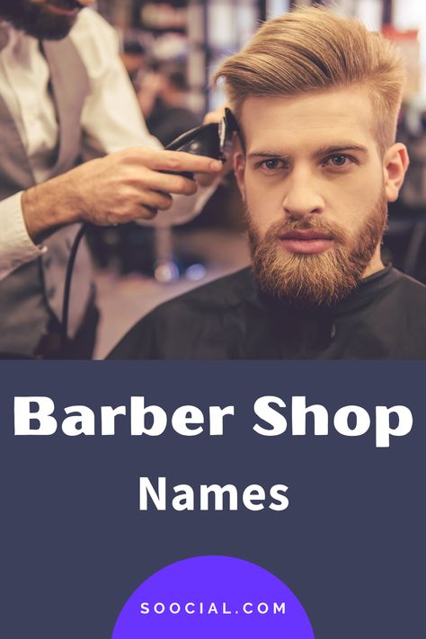 Barbershop Names Ideas, Barber Names Ideas, Barber Shop Names Ideas, Cool Barber Shop, Barber Shop Names, New Business Names, Shop Name Ideas, Shop Name, Names Ideas