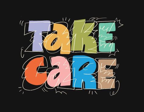 Take Care on Behance Graphic Design Letters, Desain Editorial, Tshirt Printing Design, Motion Graphics Inspiration, Graphic Design Fonts, Adobe Creative Cloud, Types Of Lettering, Adobe Creative, Typography Poster