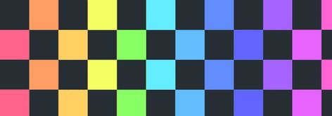 made one of these rainbow checkerboards for my header !!! the one i had before was way too saturated and fast and hurt my eyes x_x :(( this one’s a bit nicer tho and uses some of the colors from my... Scene Aesthetic, Scene Wallpaper, Scene Core, Cute Headers, Eye Of The Storm, Banner Gif, Rainbow Aesthetic, Neon Aesthetic, Scene Kids