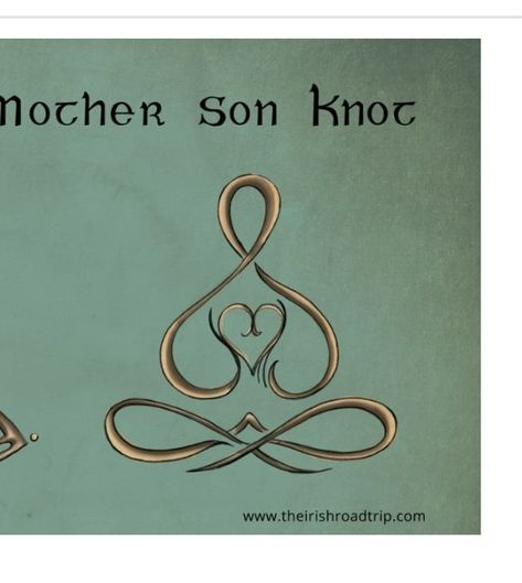 Celtic Mother And Son Tattoos, Godmother Tattoo Ideas, Mother Daughter Son Tattoos, Celtic Mother Tattoos, Celtic Motherhood Tattoo, Fingers Tattoos, Mother Daughter Symbol, Celtic Motherhood Knot, Motherhood Knot