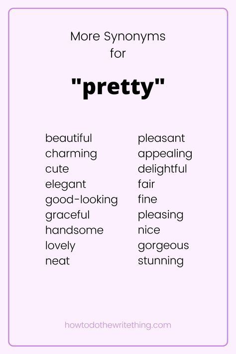 Words For Pretty, Synonyms For Scared, Better Synonyms, More Synonyms, Aesthetic Writing, Pretty Writing, Writing Inspiration Tips, Quotes To Motivate, Writing Prompts For Writers