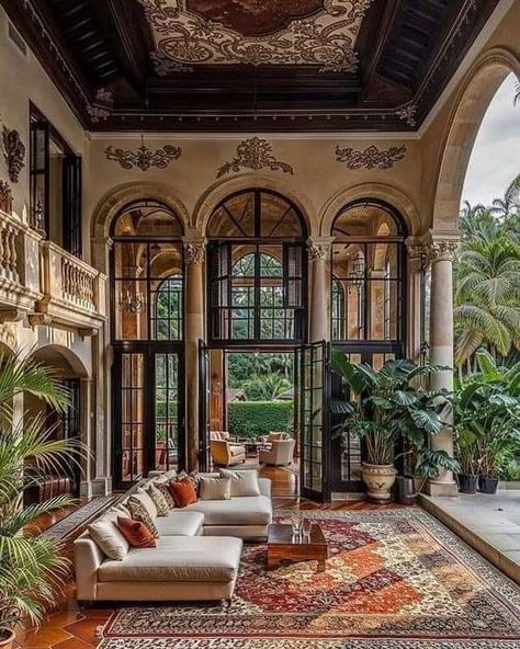 Old Mansions Interior, Dream Life House, Boho Living Room Decor, Mansion Interior, Dream House Rooms, Fantasy House, Luxury Homes Dream Houses, Dream House Interior, Design Your Dream House