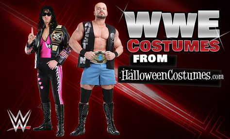 Get Ready to Rumble with WWE Costume Wwe Costumes, Referee Costume, Costume Guide, Couple Halloween Costumes For Adults, Stone Cold Steve Austin, The Undertaker, Stone Cold Steve, Hulk Hogan, Steve Austin