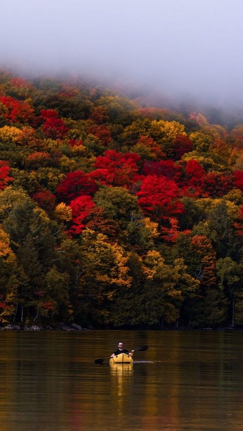 Autumn In Vermont, Vermont Autumn, Dream Environment, Travel Picture Ideas, Autumn Lake, Morning Fog, New England Fall, Travel Photography Inspiration, Autumn Scenes