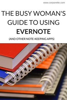 don’t know about you, but I’ve seen a zillion tips on how to use Evernote and other note-keeping apps — but all seem geared at freelancers or entrepreneurs.  So we thought we’d do a roundup of some top tips for busy working women. Evernote Organization, Helpful Websites, Family Organization, Planner Vintage, Small Business Blog, Digital Media Design, Busy Woman, Digital Organization, Computer Basics