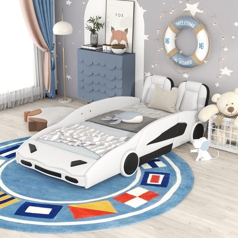 Race car toddler room