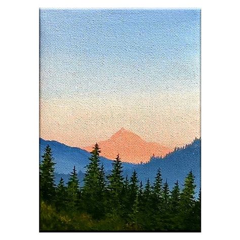 Mountain and Pine Tree Acrylic Painting | artist, Pinus, art, art of painting | Mountain and Pine Tree Acrylic Painting #art #artist #artwork #acrylic #painting #eldrawingarts #acrylicpainting #mountainpainting | By El Drawing Arts | Facebook Mountains Easy Painting, Easy Mountain Painting Simple, Mountains And Trees Painting, Painting Mountains Easy, Mountains Painting Easy, Cottagecore Painting Easy, Painted Mountains Easy, Mountain Painting Easy, Simple Mountain Painting