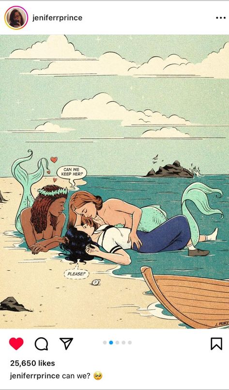 Jenifer Prince, Vintage Lesbian, Lesbian Art, Lgbt Art, Queer Art, Anais Nin, Arte Inspo, Mermaid Art, Gay Art