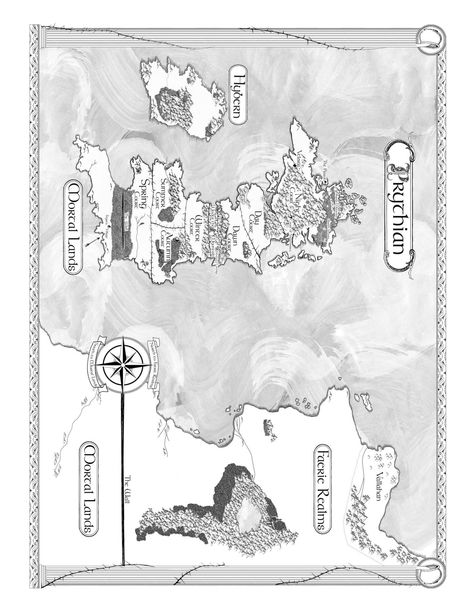 ACOTAR map Acotar Coloring Book Pages, Rit Dye Colors Chart, Acotar Coloring Book, Library Walls, Court Of Frost And Starlight, Frost And Starlight, Art Bio, Fantasy World Map, Coloring Pages Inspirational