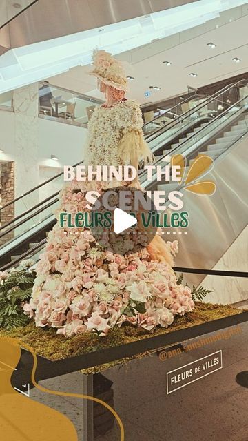 Taking you behind the scenes of creating this beautiful floral mannequin for @fleursdevilles at @blooryorkville  A massive thank you to @plantita_co for allowing me to be involved in this project that I will never forget about 🤗  The floral event was in full bloom at @blooryorkville from May 8 - May 12th, and it was an absolute honor to show my mom all the elaborate and unique installations for Mother's Day [video from that coming soon]  👇 About installation #11 Floral Mannequin, Mothers Day Gif, Women In Red, Event Video, Executive Assistant, Pierre Auguste, Pierre Auguste Renoir, Behind The Scene, In Full Bloom