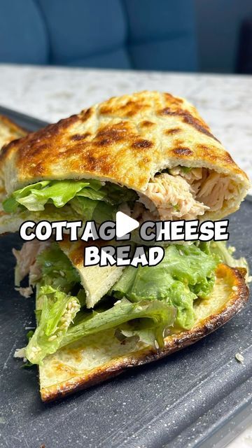 🔥TATIANA -  Nutrition & Fitness Coach 🌿 on Instagram: "Cottage Cheese BREAD Recipe👩‍🍳  BY FAR THE BEST FLAT BREAD I HAVE HAD. So easy to make, I made it twice already @nourish_her_life_ for more delicious recipes and where we help women to improve the quality of their health through eating foods we already love*   📋 INGREDIENTS ✅ 500gr Cottage Cheese (I used 0.8% one as I’m making this bread suitable for my weight correction program)  ✅ 1 cup Liquid Egg whites ✅ 3 Garlic Cloves ✅ Dry or Fresh Herbs (I used dry thyme)  ✅ Salt  👩‍🍳 INSTRUCTIONS ✅ Mix all ingredients in the blender  ✅ Pour on a parchment paper covered baking tray  ✅ Bake at 350F for 40min.  ✅ Cut to desired shapes and serve   Enjoy!   If you are looking to lose weight or improve any health issues, I’m here to help.   L Essen, Flat Bread Made With Cottage Cheese And Eggs, Flatbread Made With Cottage Cheese, Cottage Cheese Pita Bread, Cottage Cheese Egg White Wrap, 2 Ingredient Cottage Cheese Flatbread, Cottage Cheese Egg White Bread Recipe, Cottage Cheese And Egg Flat Bread, Cottage Flat Bread