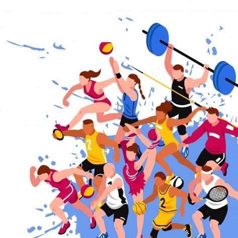 Lactate Threshold - Passion for Fitness National Sports Day, World Athletics, Sports Marketing, Asian Games, Sport Illustration, Michael Phelps, Sports Day, Sport Poster, Color Therapy