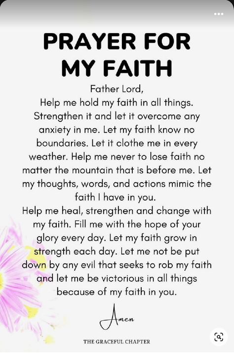 Prayer For Faith And Strength, Prayers To Write Down, Faith Prayer Strength, Prayers For Faith And Strength, Prayers For Faith In God, Good Prayers Faith, Prayer For Others In Need, Prayer For Him Encouragement, Prayer For Hope And Faith