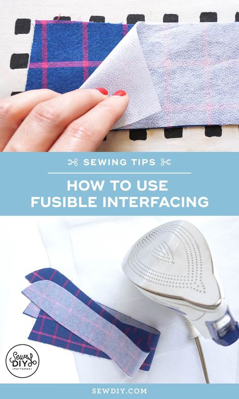 How To Store Interfacing, How To Use Interfacing On Fabric, How To Use Fusible Interfacing, How To Iron Quilt Seams, Double Sided Fusible Interfacing, Diy Clothes Tutorial, Easy Diy Fashion, Interfacing Sewing, Sewing Courses