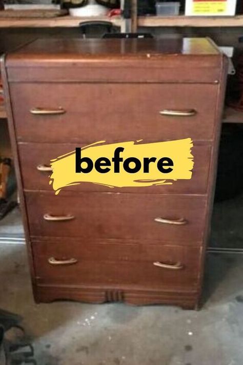 Dresser Makeover Vintage, Furniture Flipping Ideas Dressers, Redone Dressers Before And After, Upcycle Dresser Diy, Tall Dresser Makeover Diy Repurposing, Dresser Makeover Diy Repurposing, Highboy Dresser Makeover, Redone Dressers, Tall Dresser Makeover